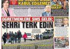 14 Aralık 2015 gazete manşetleri