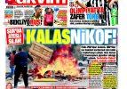 15 Aralık 2015 gazete manşetleri