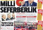 15 Aralık Perşembe gazete manşetleri