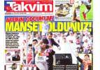 15 Eylül 2014 gazete manşetleri