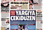 16 Ekim 2014 gazete manşetleri