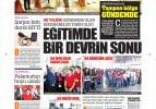 16 Eylül 2014 gazete manşetleri