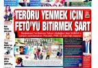 16 Eylül Çarşamba günü gazete manşetleri