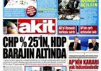17 Nisan 2015 gazete manşetleri