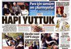 19 Kasım 2014 gazete manşetleri