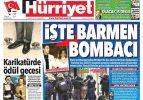 19 Kasım 2015 gazete manşetleri