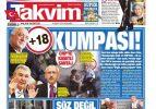 19  Şubat 2015 gazete manşetleri
