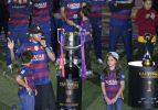 Barcelona, zaferlerini kutladı