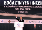 Yavuz Sultan Selim Köprüsü'nün temeli atıldı