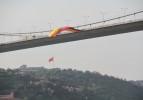 Boğaz'da Galatasaray bayrağı