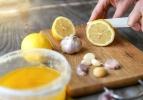 Limon suyunun içine sarımsak atarsanız...