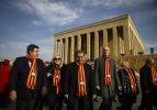 Galatasaraylılar Anıtkabir'de