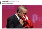 Twitter'da Cumhurbaşkanı Erdoğan'a dev destek