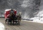 İstanbullular kar görünce oraya akın etti