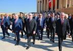 Anıtkabir'de düzenlenen törene bir tek onlar katılmadı