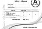LGS soru ve cevapları yayınlandı