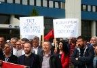 TRT çalışanlarına yönelik saldırılar protesto edildi