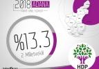 HDP hangi ilde yüzde kaç oy aldı?