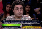 Öyle bir soruda elendi ki...