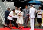 Meghan Markle kırmızı uçan halı ile karşılandı