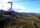 Karadeniz'in en uzun teleferiğinde rengarenk yolculuk