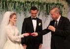 Cumhurbaşkanı Erdoğan nikah şahidi oldu