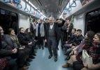 TBMM Başkanı Yıldırım, Marmaray ile yolculuk yaptı