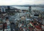 Taksim Camii minaresi külah bölümü yerleştirildi