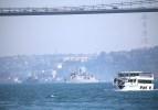 Türk savaş gemileri, İstanbul Boğazı'ndan geçti