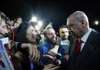 Başkan Erdoğan'a Yenikapı'da yoğun ilgi