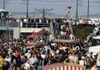 İstanbul'da bayram yoğunluğu böyle görüntülendi!
