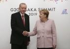 Cumhurbaşkanı Erdoğan Merkel ile görüştü