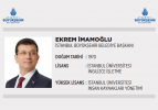 Ekrem İmamoğlu'nun kadrosu belli oldu