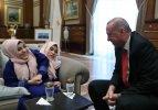 Külliye'de samimi anlar! Erdoğan kabul etti