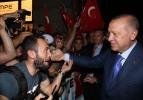 New York'ta Erdoğan coşkusu! Binanın önünde toplandılar!