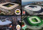 Türkiye'de stadyum maliyet ve kapasiteleri
