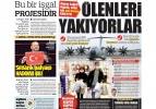 31 Ocak gazete manşetleri (Ölenleri yakıyorlar)
