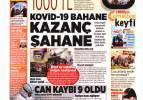 21 Mart Cumartesi gazete manşetleri - Skandal manşet!