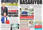 24 Nisan gazete manşetleri