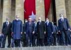 Anıtkabir'de dikkat çeken anlar!