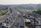 İstanbul'da trafik yoğunluğu yaşanıyor