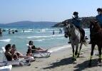 Ünlü tatil merkezinde Atlı Jandarma Timi göreve başladı