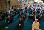 Cumhurbaşkanı Erdoğan, cuma namazını Ayasofya'da kıldı
