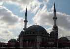 Taksim Camii’nin son hali havadan görüntülendi