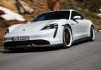 Porsche Taycan'ın tam elektrikli modeli Türkiye'de