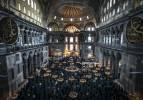 Ayasofya Camii'nin tüm ihtişamı iskele sökülünce ortaya çıktı!