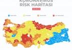 T&uuml;rkiye'nin risk haritasında 38 il kırmızıya d&ouml;nd&uuml;! İşte il il rakamlar...