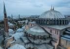 Ayasofya Camii'nin minaresinden tarihi yarımada...