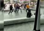 Taksim Meydanı'nda kemerli kavga: Özel Harekat müdahale etti