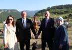 Başkan Erdoğan Şuşa'yı gezdi! Tarihe geçen kareler